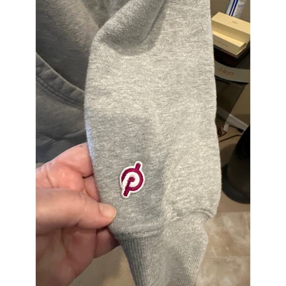 ⭐️ Women’s Peloton Fleece Quarter Zip Hoodie. Size Medium - Picture 3 of 5
